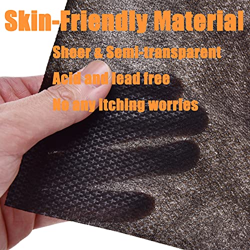 New brothread Black No Show Mesh Embroidery Stabilizer 12" x 25Yd Roll - color: Black No Show Mesh