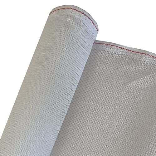 10 Count Double Mesh Needlepoint Canvas Tapestry Base Fabric, W29 x L39 - size: W29″ x L39″