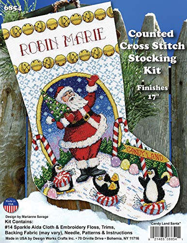 Candy Land Santa