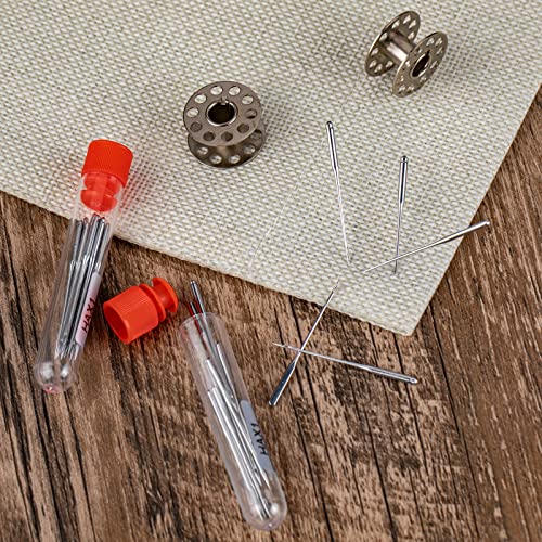Sewing Machine Needles 50 PCS HAX1 Universal 5 Sizes Compatible with Singer - style: 50 PCS