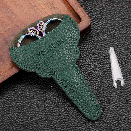 YOUGUOM Crochet Scissors with Cover, Little Sewing Shears - color: Rainbow