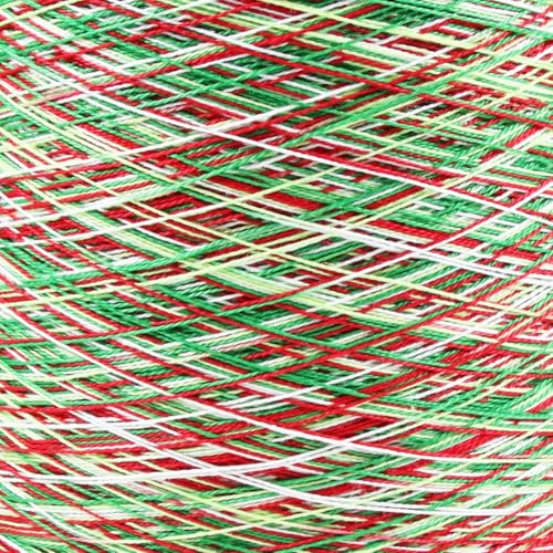 KCS 162 Yards(150 Meters) Mercerized Pearl Cotton Crochet Needlepoint Thread,Size 5,6 skeins,4520 - color: 4520