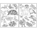 Water Soluble Embroidery Patterns Stabilizers, Stick and Stitch Embroidery Transfers Paper Tear Away Embroidery Stabilizer with Fun Designs for Stitching, Flowers and Animals (woof) - color: woof X2