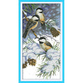 JOYSEWING Counted Cross Stitch Kits Beginners Embroidery 11CT Needlepoint Kits Counted Patterns Embroidery DIY Home Decoration Animal 14.2×24.8 inch (Autumn Bird (Printed)) - color: Autumn bird (Printed)