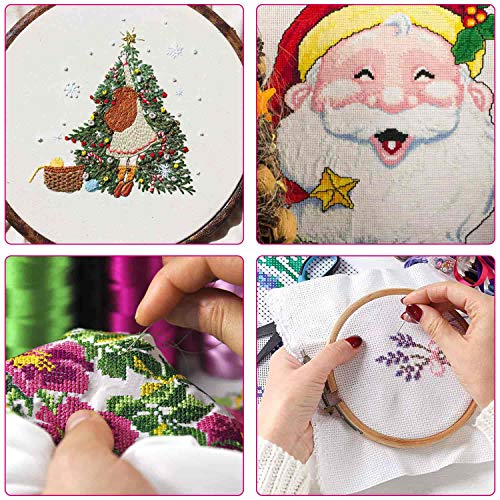 selizo Professional Embroidery & Craft Floss Kit, 100 Colors Thread with Organizer Box, Tools & Beads for Cross Stitch, Friendship Bracelets and DIY Art Projects