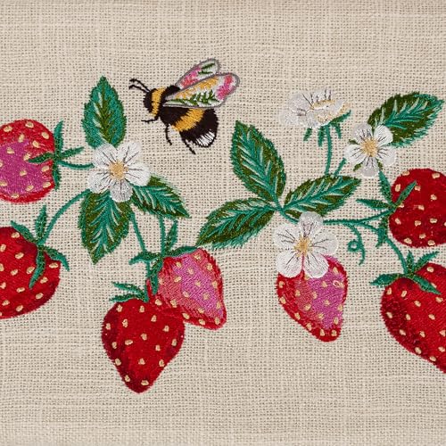 Hobby Gift Medium Sewing Box Organiser - color: Strawberries