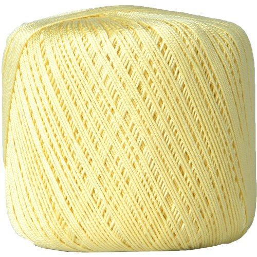 ThreadArt 100% Cotton Crochet Thread Size 10, Lemonade 6 - color: LEMONADE, size: SIZE 10 SINGLE