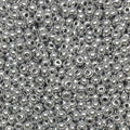 Czech 6/0 Glass Seed Beads 20 Grams 280 Pcs (Aluminium Silver) - color: Aluminium Silver