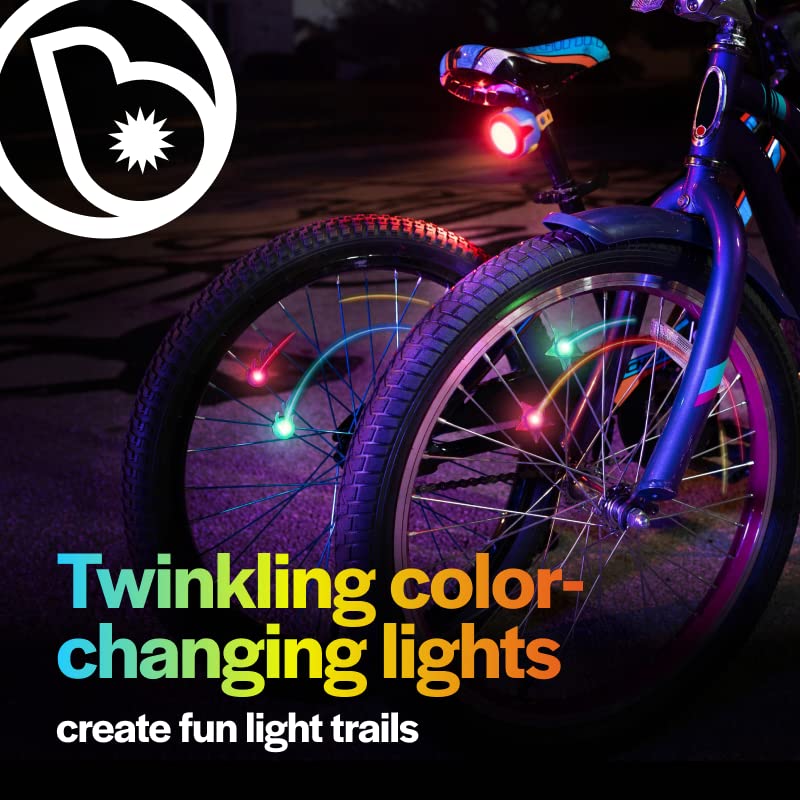 Brightz StarBrightz Color Changing Bike Spoke Lights, 2-Pack