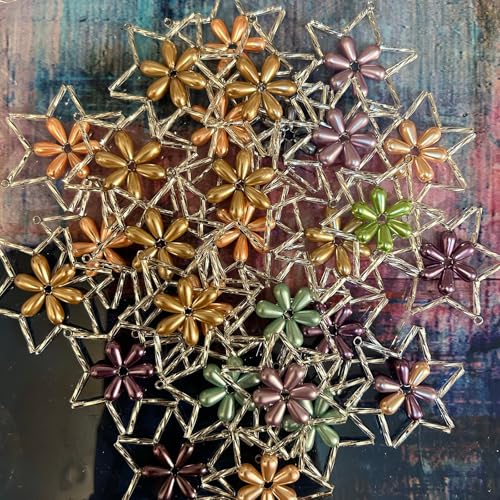 MECCANIXITY 2000pcs Glass Bugle Beads 4/6/9mm Long Tube Cylinder Beads - color: Multicolor