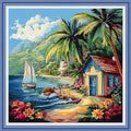 Redxing Stamped Cross Stitch Kits Full Range of Embroidery Starter Kits- Needlepoint Counted Cross Stitch Kits for Beginner Adults 11CT Printed Embroidery Kit- (DIYArtsKit13) - color: DIYArtsKit13