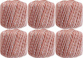 ThreadArt 100% Cotton Crochet Thread Size 10, Variegated Desert Sands - color: VARIEGATED DESERT SANDS, size: SIZE 10 - 6 PACK