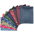 Fat Quarters Quilting Cotton Fabric Bundles for Sewing-10 PCS Small Paisley - color: Small Paisley