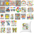24 Sheets Animal Jigsaw Puzzle Iron on Transfers DTF Transfers - color: Independence Day-12