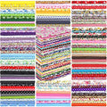 Moukeren 100 Pcs 8 x 8 Inch Cotton Fabric Squares, Pre Cut Quilting Bundle - size: 8 x 8 Inch