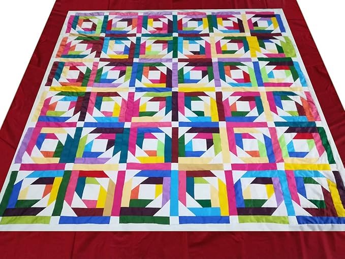 5"x 5" Precut Cotton Quilting Fabric Squares for Sewing-Solid - color: Solid, size: 50P5"x5"