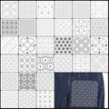 30 Pcs Reusable Plastic Sashiko Stencil, 4.7 x 4.7 Inch Geometric Sashiko Pattern Template for Drawing Line, Quilting, Embroidery, Sewing, Hand Quilting