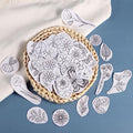 79pcs Hand Sewing Stabilizers, Self Adhesive Washable Stabilizer