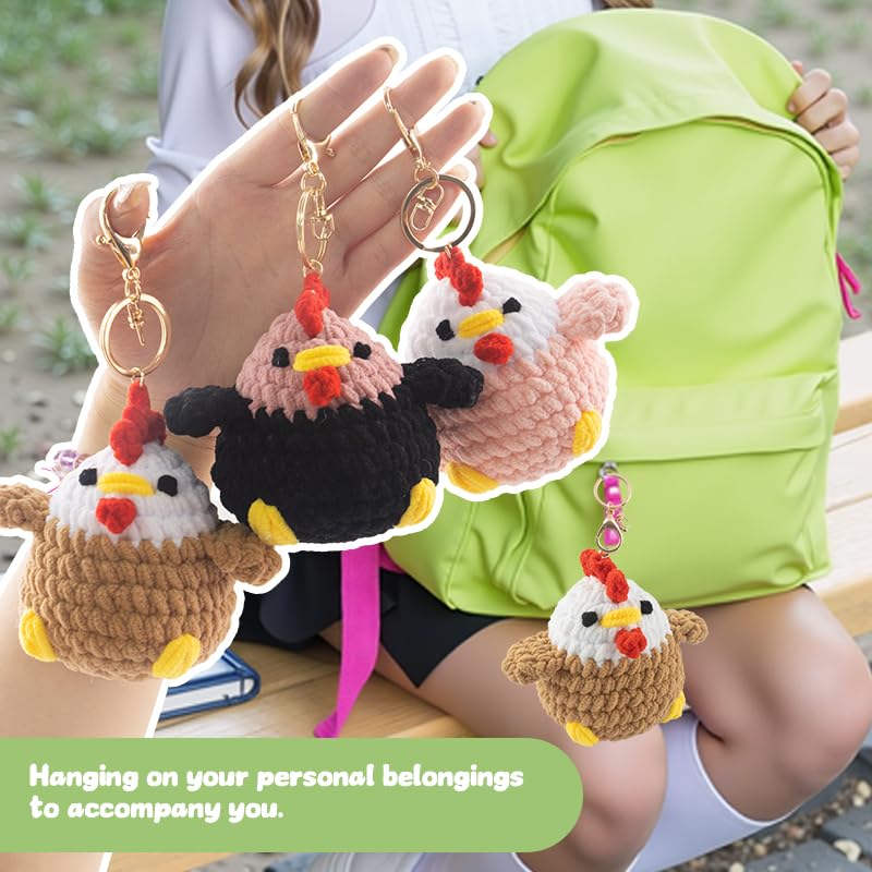 HaoBaiyxgs Crochet Kit for Beginners,Stuffed Animal Knitting Kit for Adult