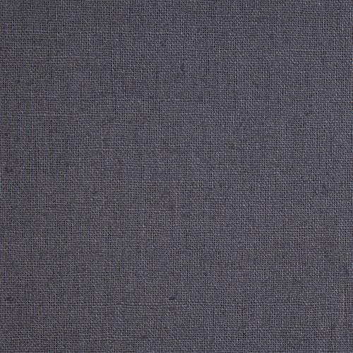 Kaufman Essex Linen Blend Graphite, Fabric by the Yard - color: Graphite