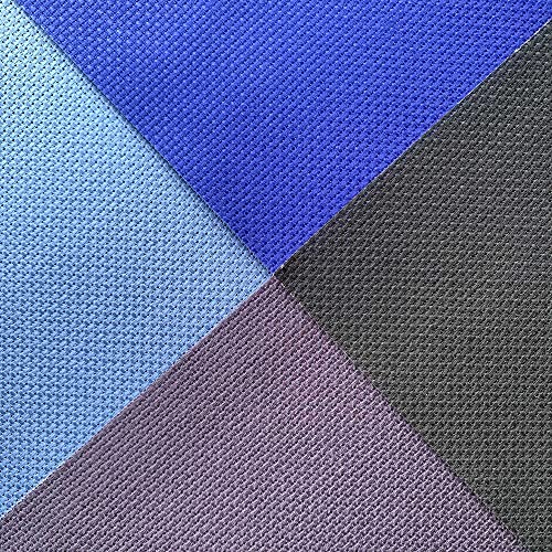 Aida Cloth 14 Count Cross Stitch Fabric,19×28inch (14CT,Dark Navy) - color: Dark Navy, size: 14CT