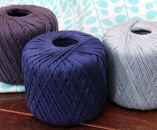 ThreadArt 100% Cotton Crochet Thread Size 10, 6 Ball Pack, Avocado 10 - color: AVOCADO, size: SIZE 10 - 6 PACK