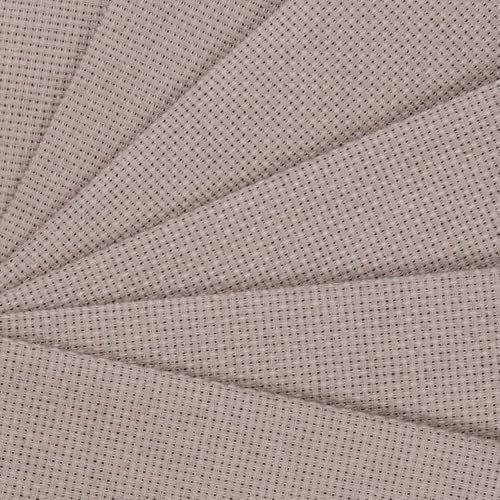 KCS 4/6 pc of 12" x 18" 30cmx45cm 16CT Counted Cotton Aida Cloth Cross Stitch Fabric (Coffee, 6 pc) - color: Coffee, size: 6 pc