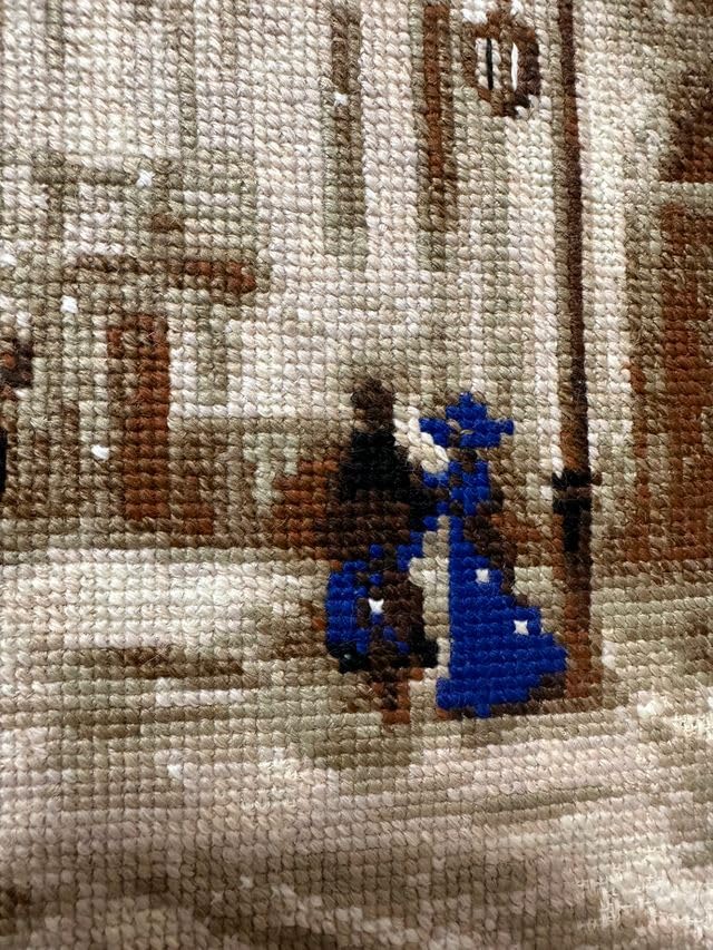RIOLIS 1400 Old Street Counted Cross Stitch Kit 15.75 x 11.81 in