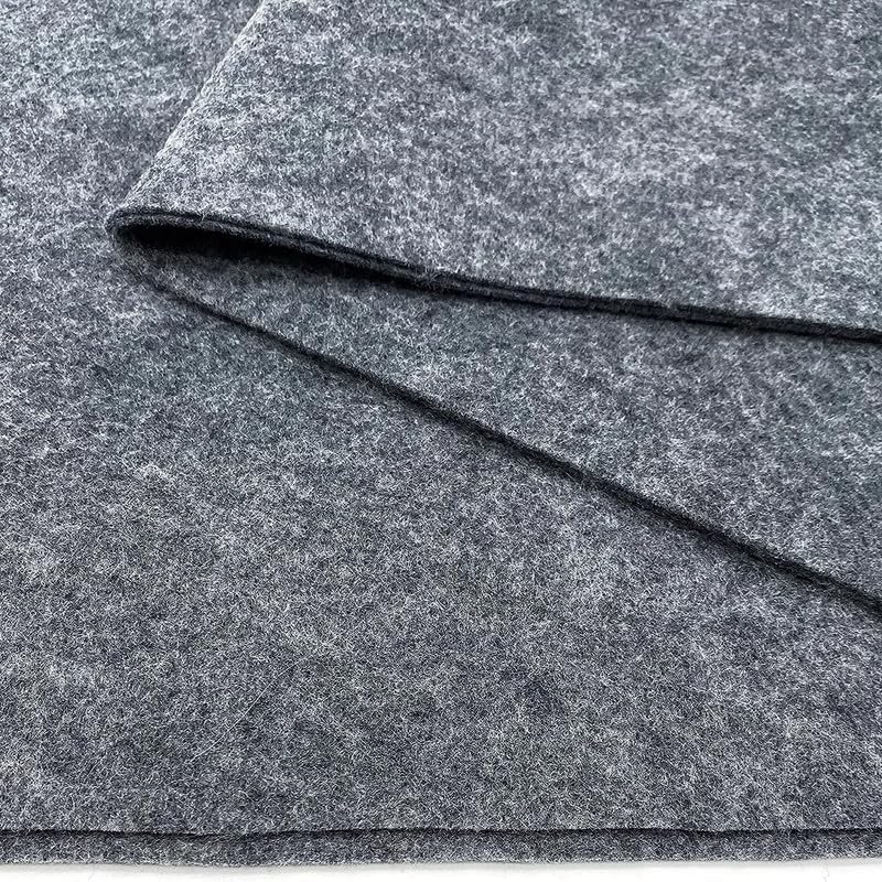 Ice Fabrics Craft Felt Fabric by The Yard - 72" Wide & 1.6mm Thick Acrylic Felt - Soft and Durable Charcoal Fabric for DIY Arts & Crafts, Decorations and More - 1 Yard Charcoal - color: Charcoal, size: 1 Yard