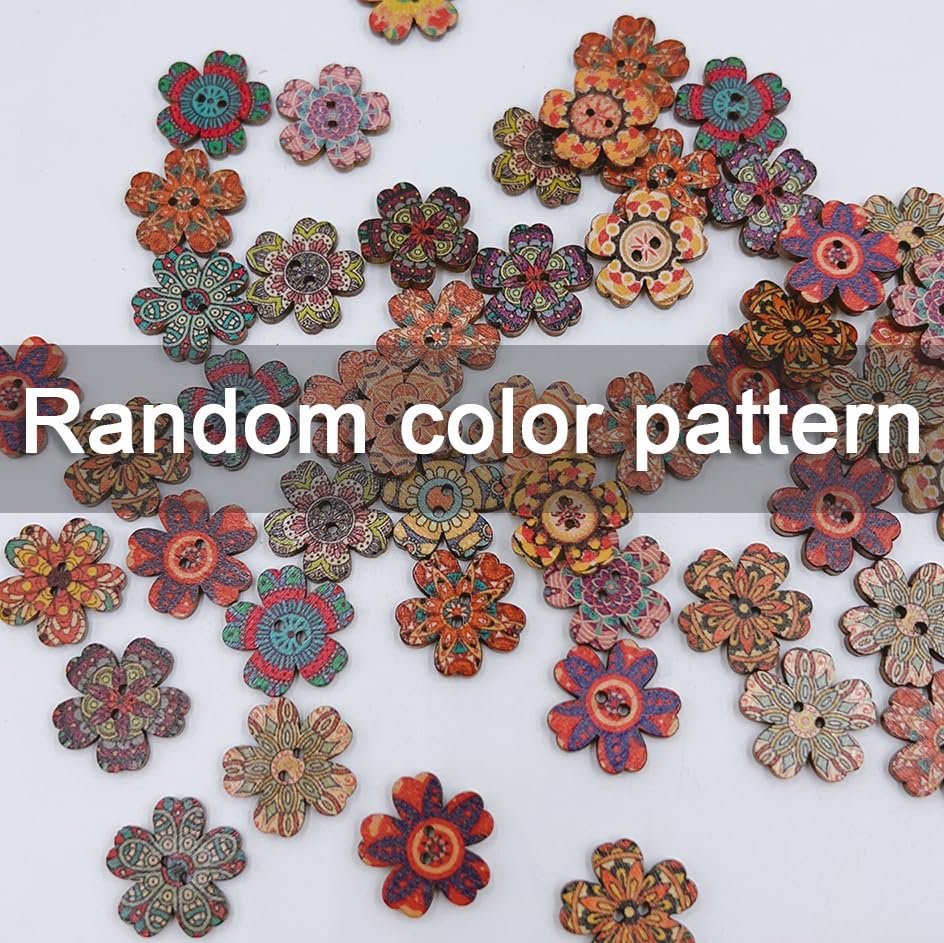 4 Pieces Wooden Mini Floret Needle Minder for Cross Stitch,Needle Minder Magnet-Embroidery Needlework Accessories(S, 0.78in) - size: Small size