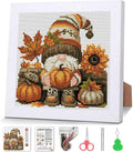 Fall Cross Stitch Kits, Cross Stitch Kits for Adults Beginner with Framed - color: cross stitch Framed-4