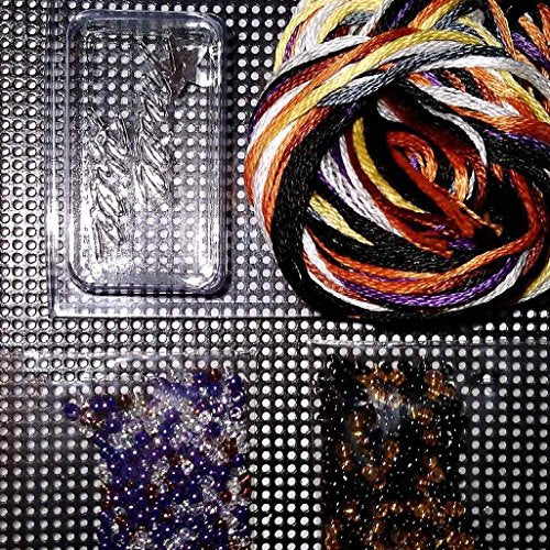 Boo Beaded Counted Cross Stitch Ornament Kit Mill Hill 2017 Autumn Harvest MH181722