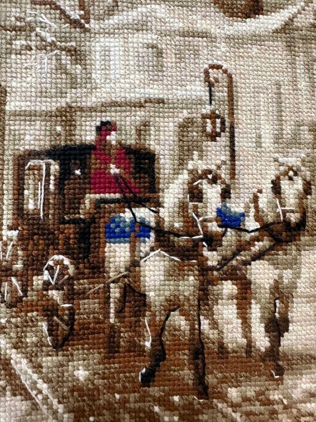 RIOLIS 1400 Old Street Counted Cross Stitch Kit 15.75 x 11.81 in