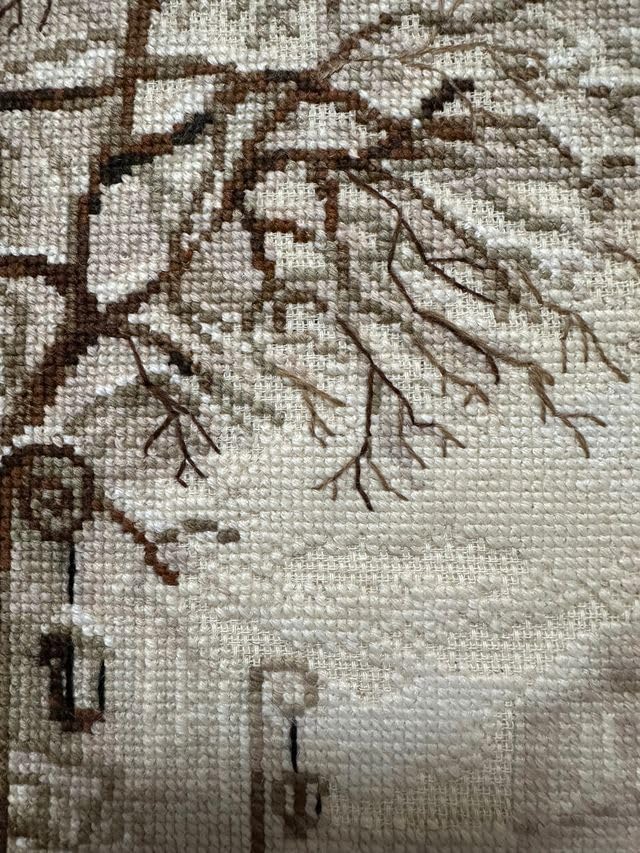 RIOLIS 1400 Old Street Counted Cross Stitch Kit 15.75 x 11.81 in