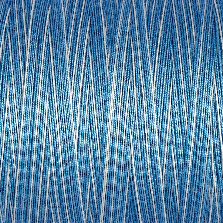 Natural Cotton Thread Variegated 876 Yards-Blue Awakening