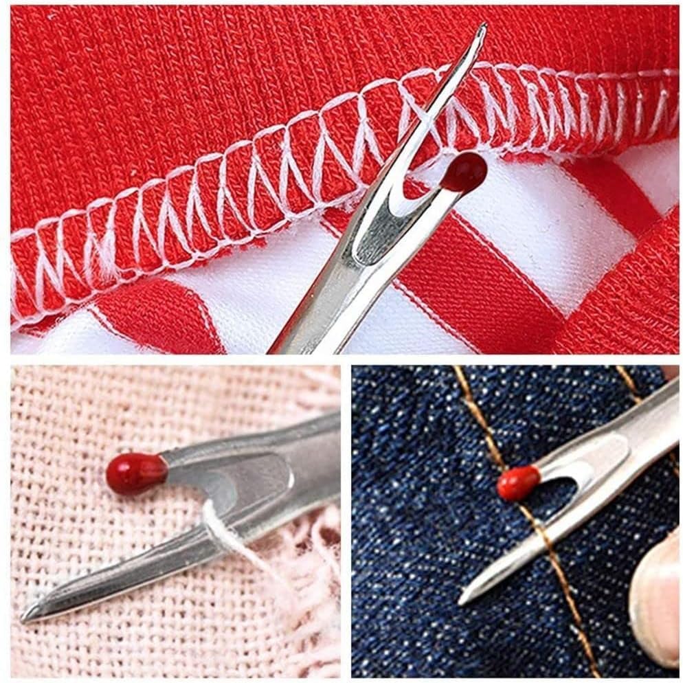 1Pc Thread Remover,Stitch Unpickers Seam Remover Set Sewing Crafting and Removing Embroidery Hems and Seams DIY Cross-Stitch Accessories,Seam Rippers Sewing Tools