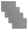 Needlepoint Blank Canvas MonoDeluxe 12/13/14-Mesh Sheets Size 8.0" X 9.5" Set of 4 (18 Mesh)