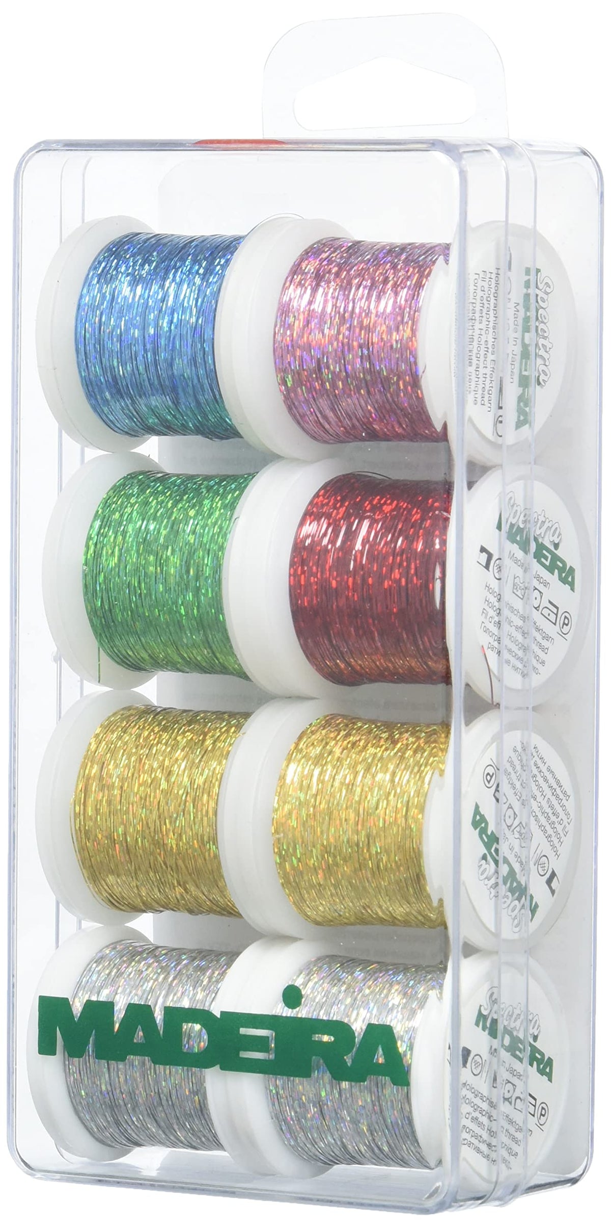 Madeira Jewel Holographic Thread Set