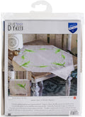 Vervaco Stamped Tablecloth Cross Stitch Kit 32"X32"-Lily of The Valley -V0178209 - size: 32 x 32 inch