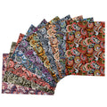 Fat Quarters Quilting Cotton Fabric Bundles for Sewing-10 PCS Yellow Floral - color: Yellow Floral