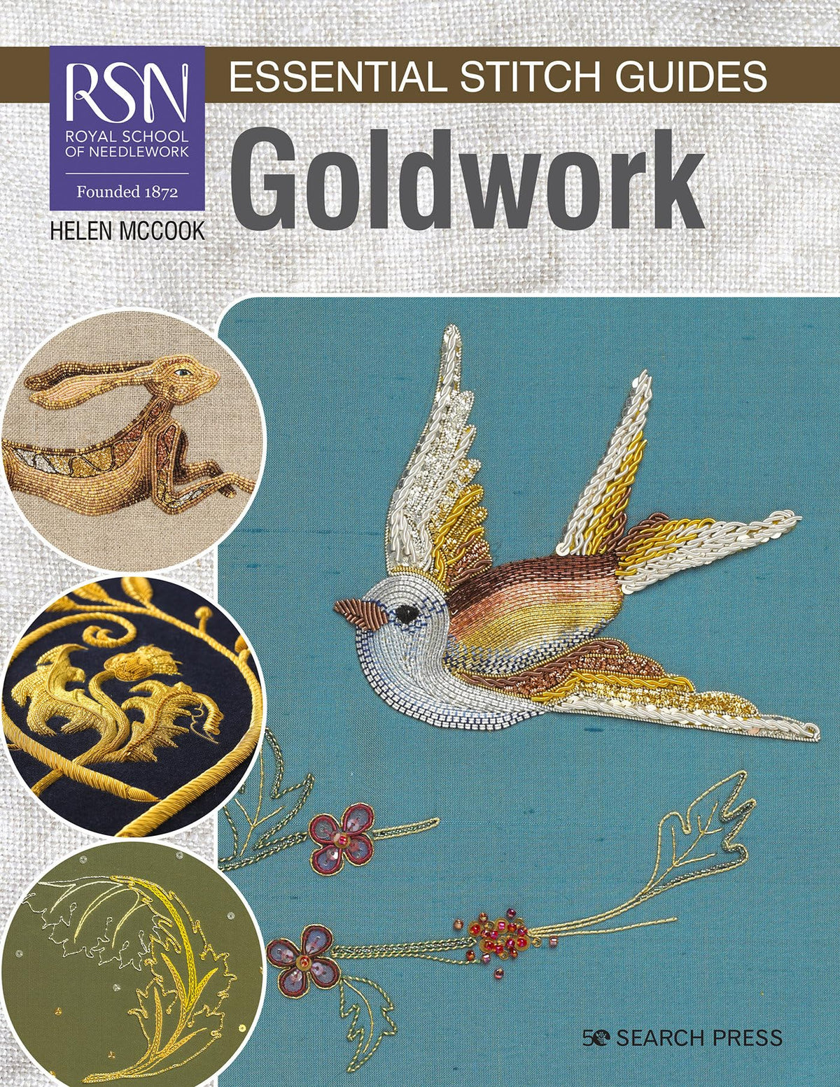 RSN Essential Stitch Guides: Goldwork - Large Format Edition (RSN ESG LF)
