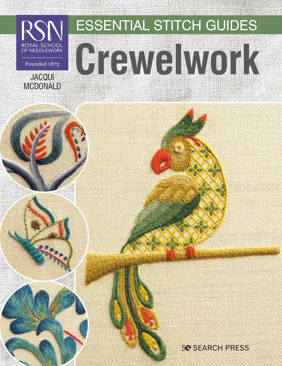 RSN Essential Stitch Guides: Crewelwork - large format edition (RSN ESG LF)